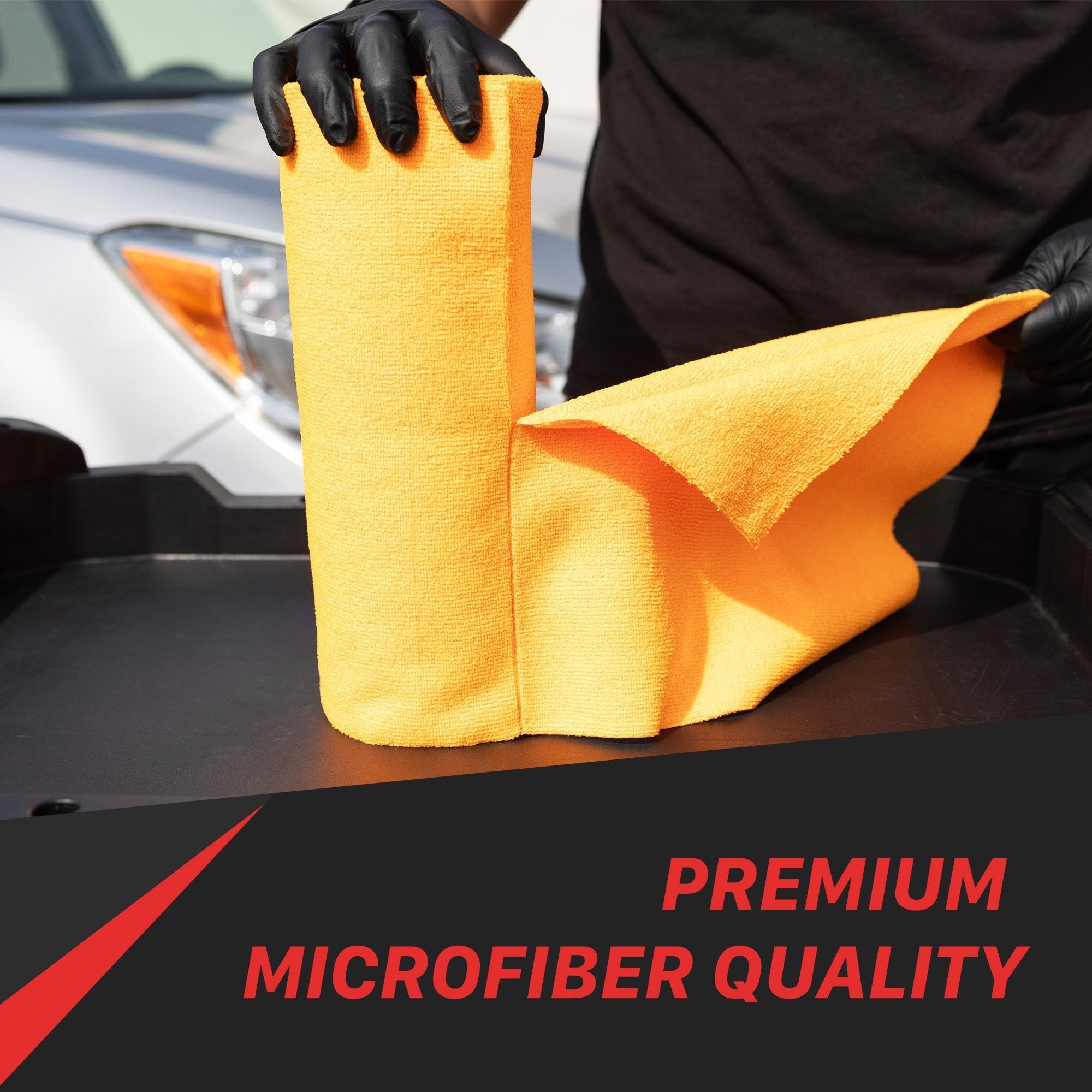 MaxShine 260GSM Tear-Away Microfiber Towel Roll (30 Sheets)