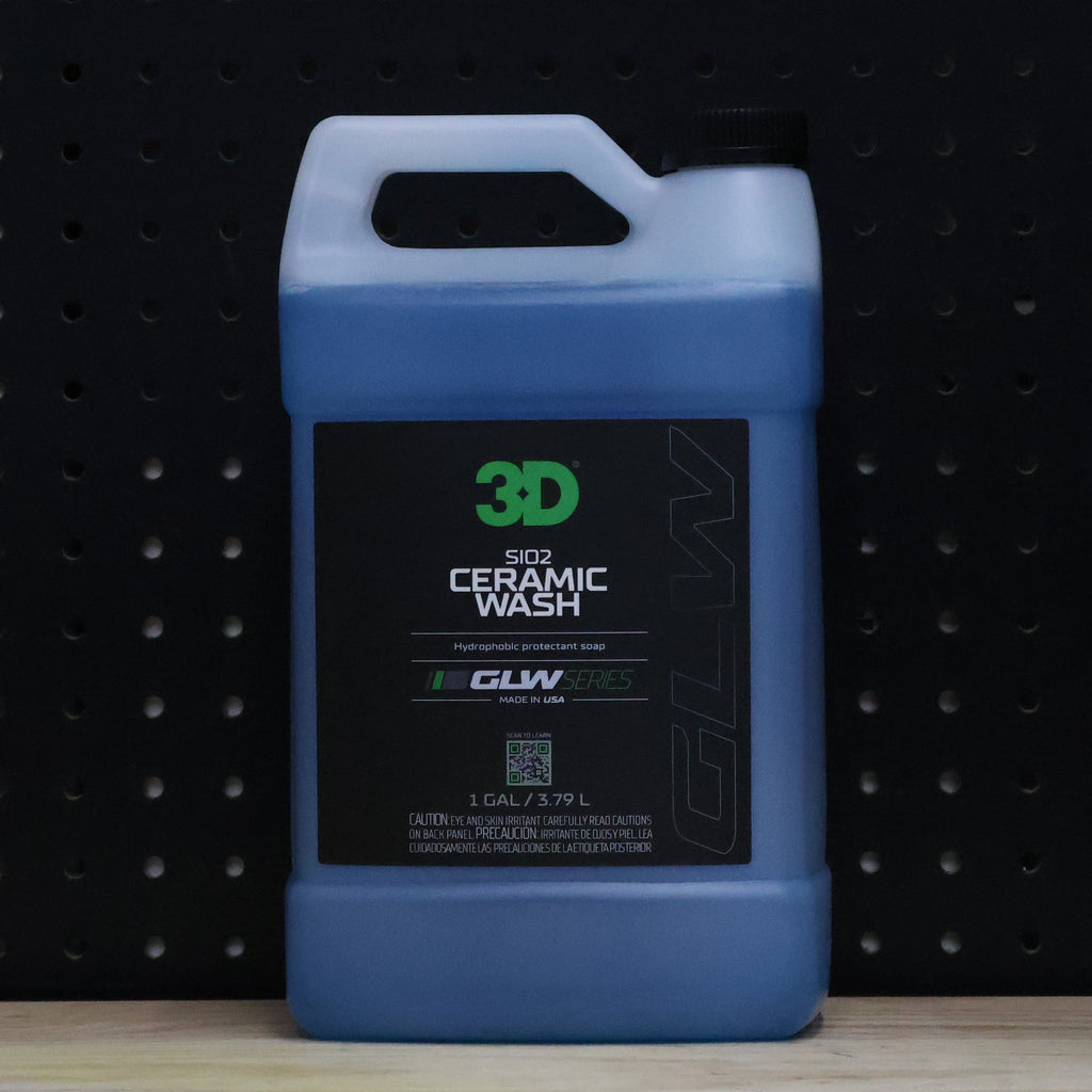 3D GLW Si02 Ceramic Wash – High-Performance Ceramic Maintenance Shampoo (1 Gallon)