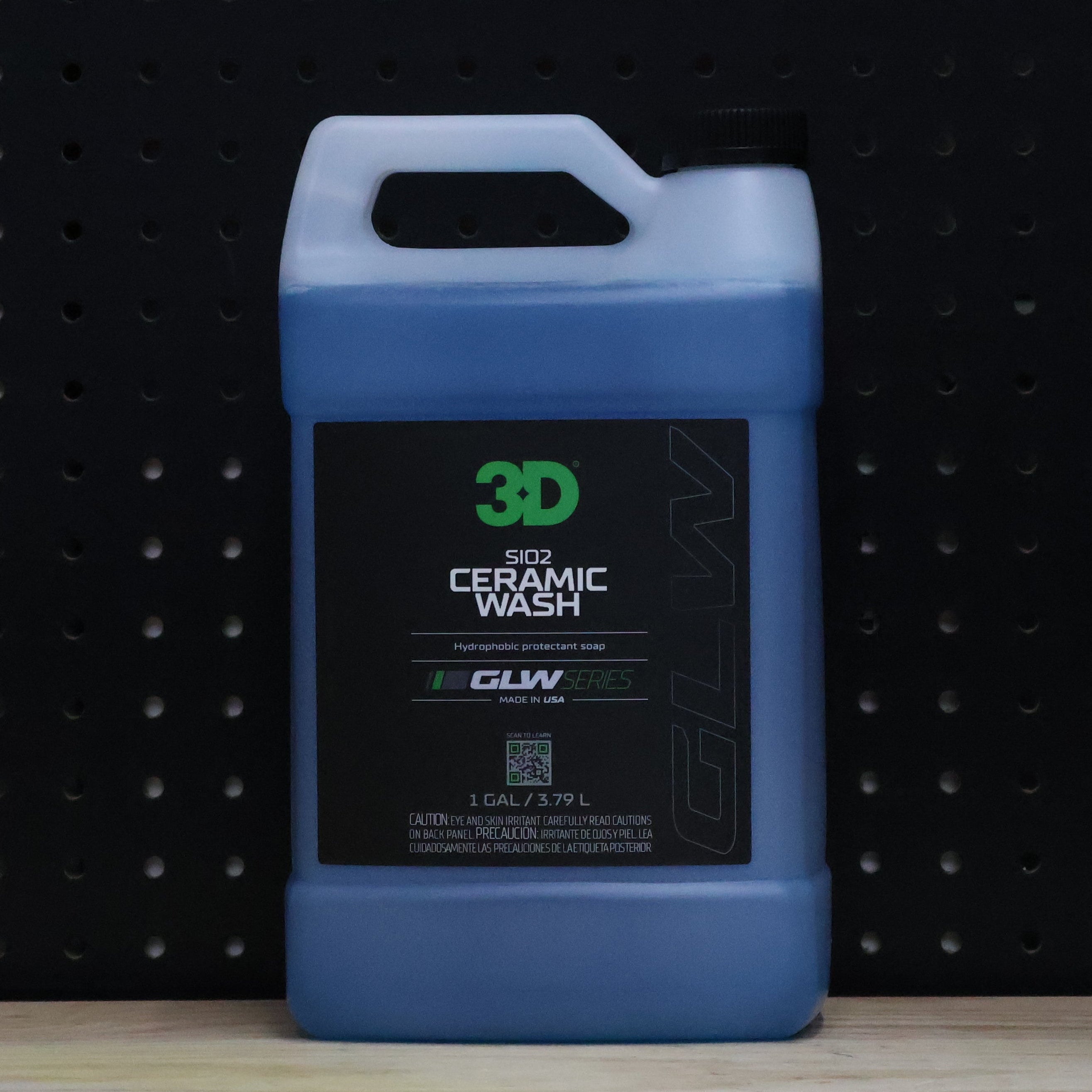 3D GLW Si02 Ceramic Wash – High-Performance Ceramic Maintenance Shampoo (1 Gallon)