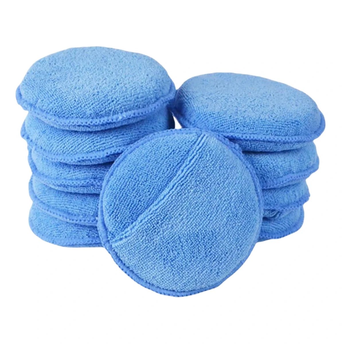 Premium Microfiber Wax Applicator Pads- 10 Piece Set